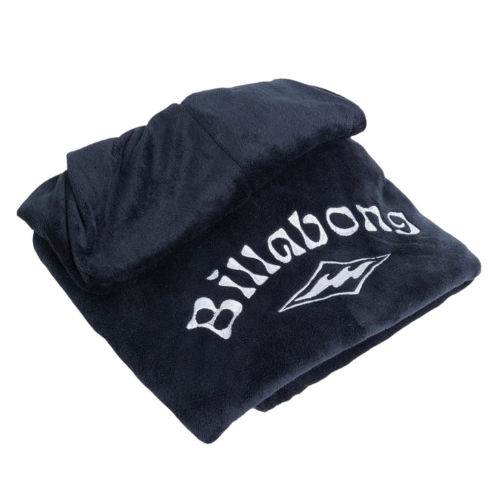 Billabong Womens Hoodie Towel Black