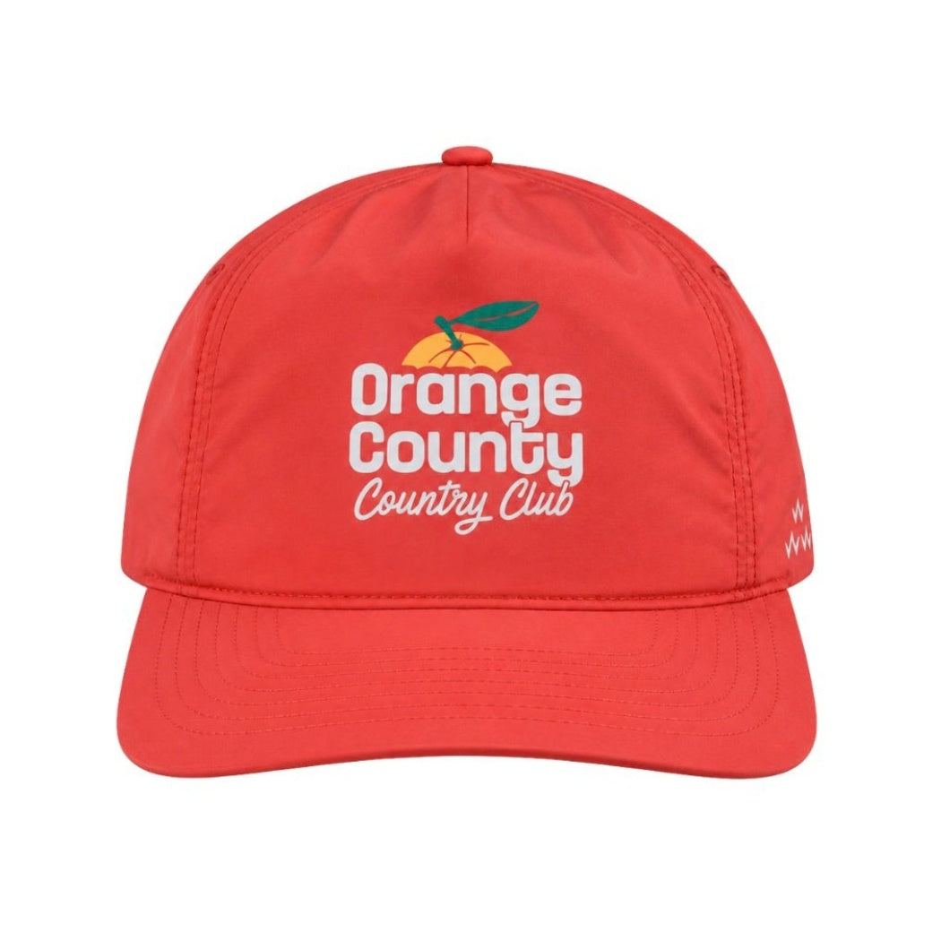 Birds Of Condor Orange County Country Club Cap Blood Orange