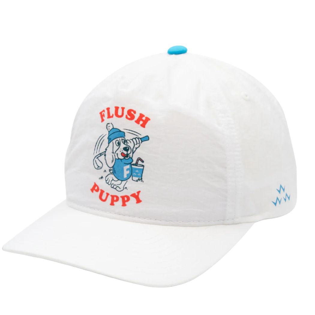 Birds of Condor Flush Puppy White Snapback Cap