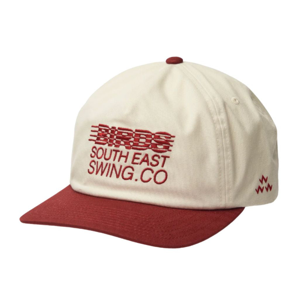 Birds of Condor Swing Co Snapback Cap White