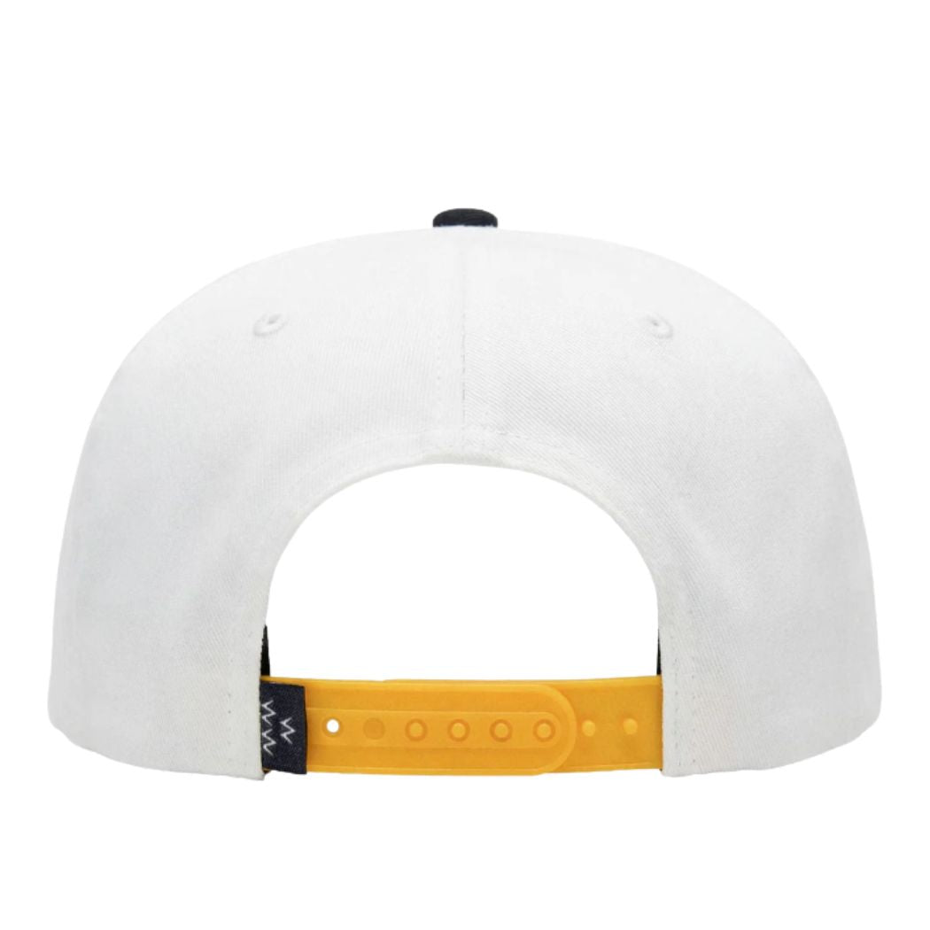 Birds of Condor Arizona Golf White Navy Snapback Cap
