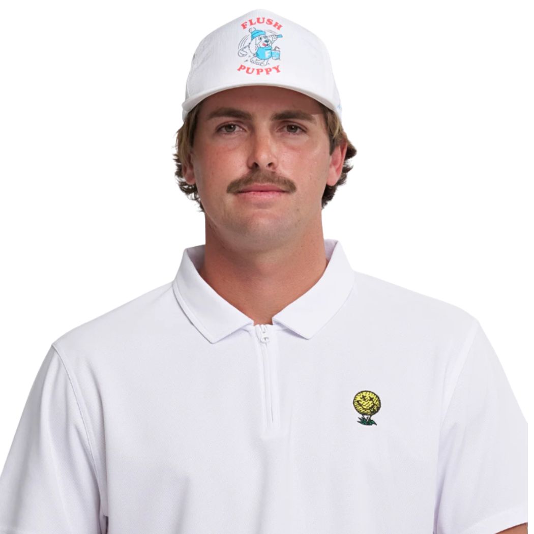 Birds of Condor Flush Puppy White Snapback Cap
