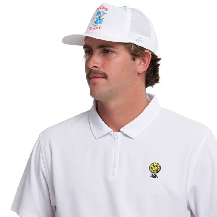 Birds of Condor Flush Puppy White Snapback Cap