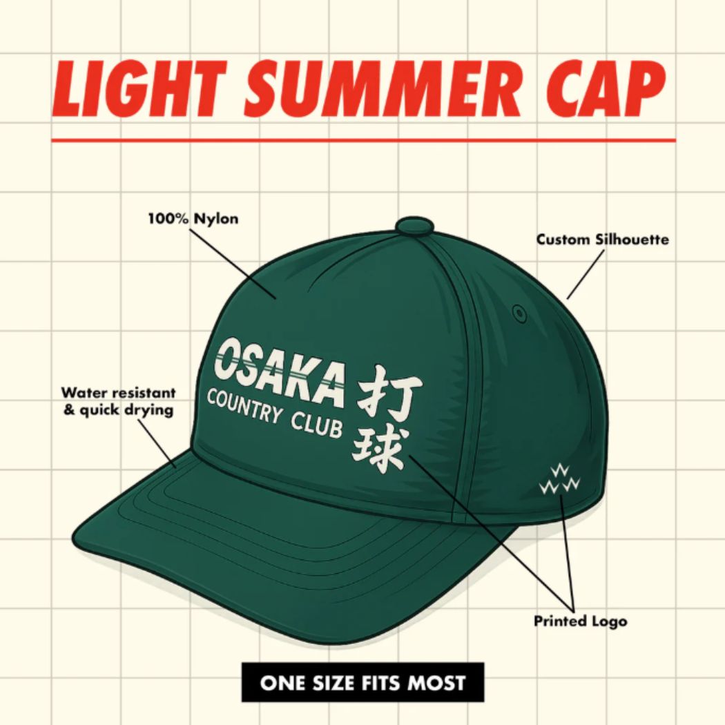 Birds of Condor Osaka Country Club Snapback Alpine Green
