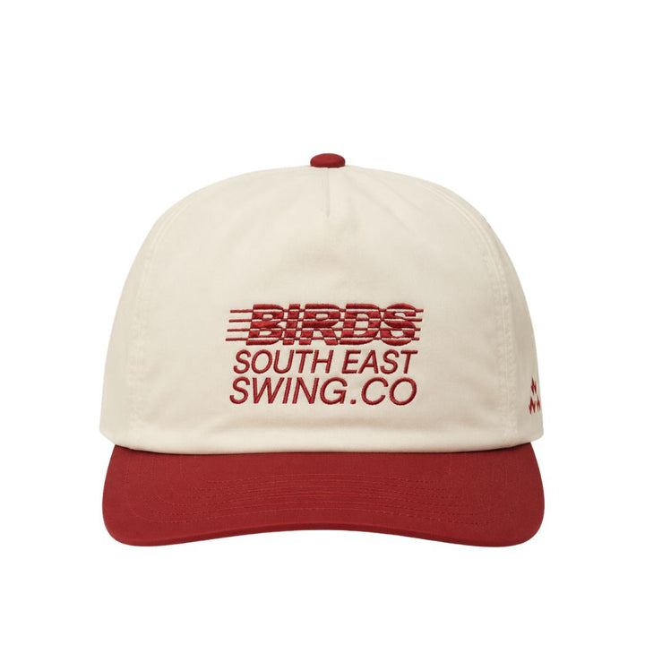 Birds of Condor Swing Co Snapback Cap White