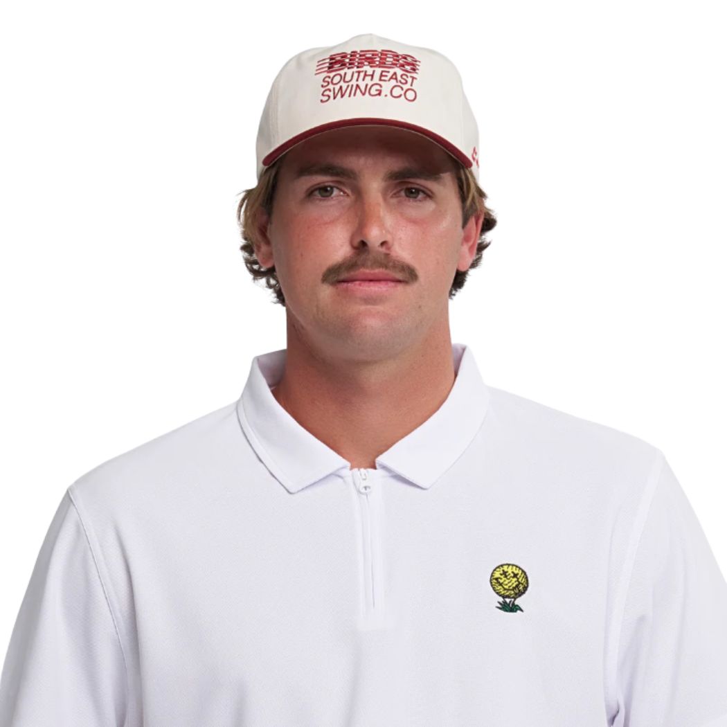 Birds of Condor Swing Co Snapback Cap White