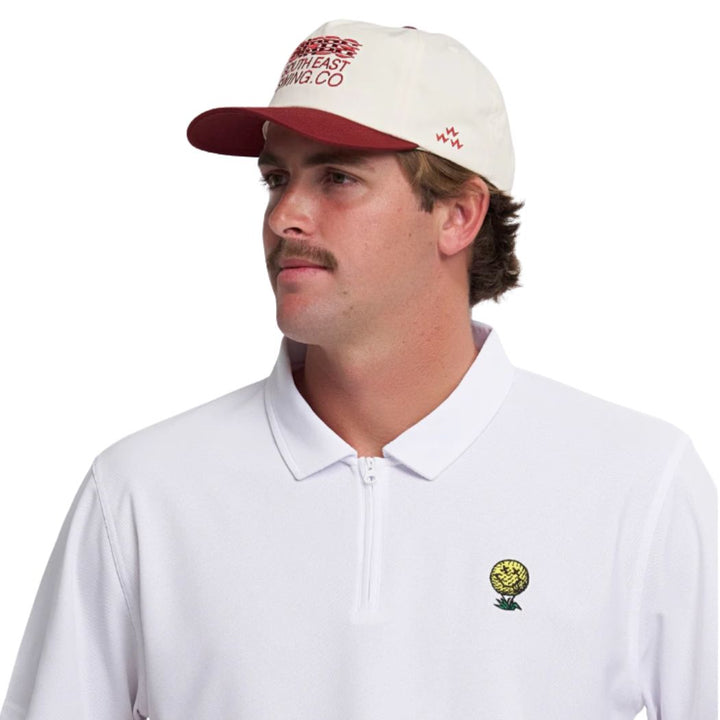 Birds of Condor Swing Co Snapback Cap White