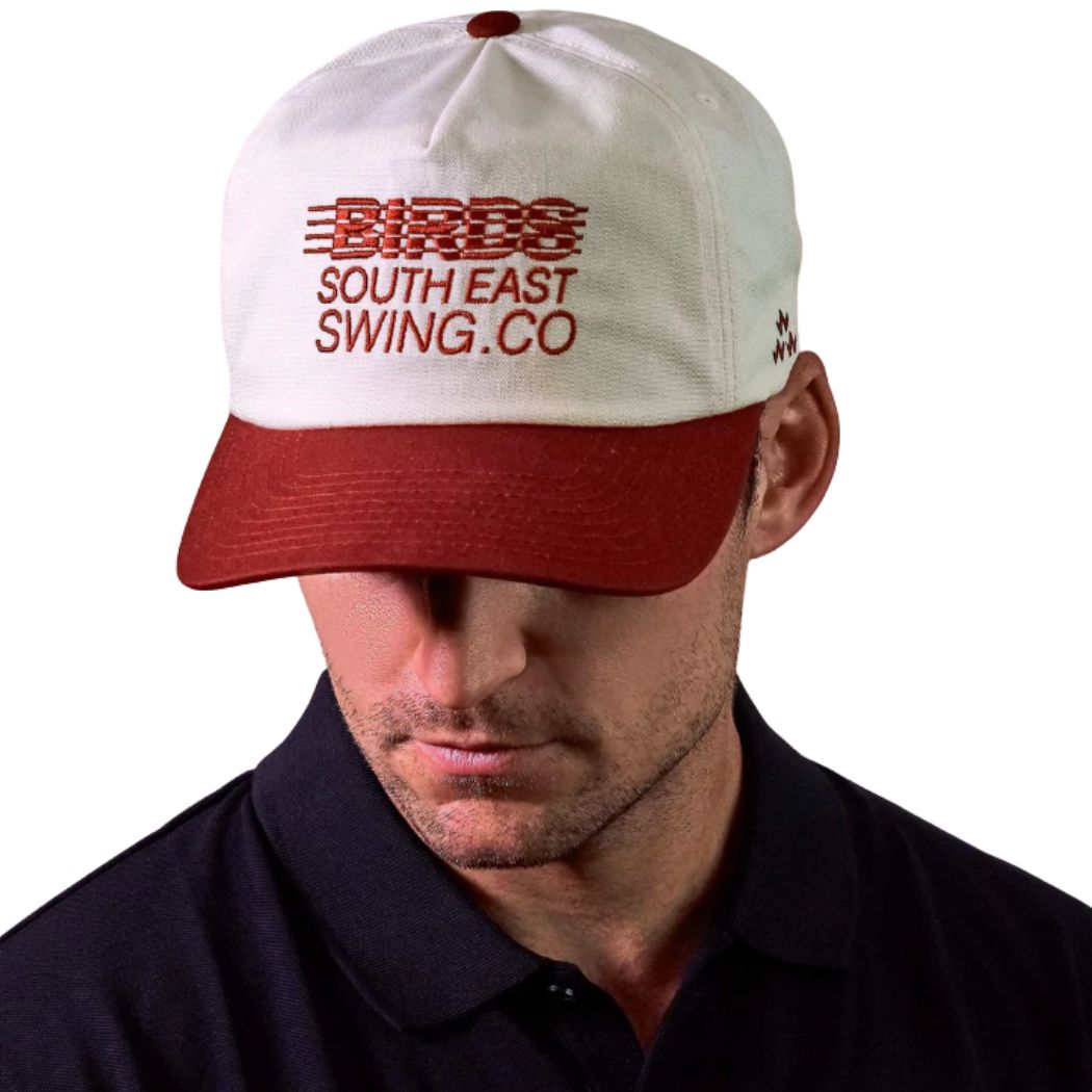 Birds of Condor Swing Co Snapback Cap White