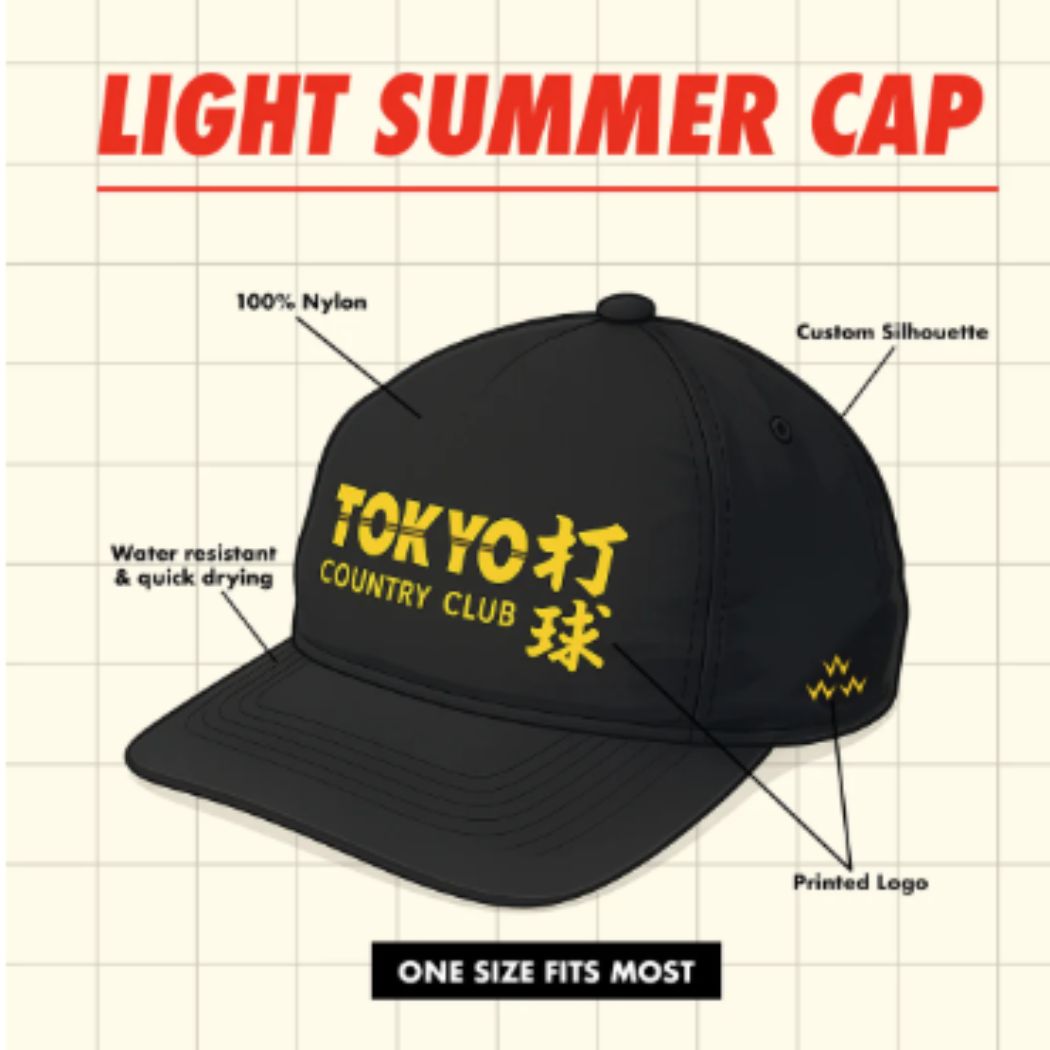 Birds of Condor Tokyo Country Club Snapback Black