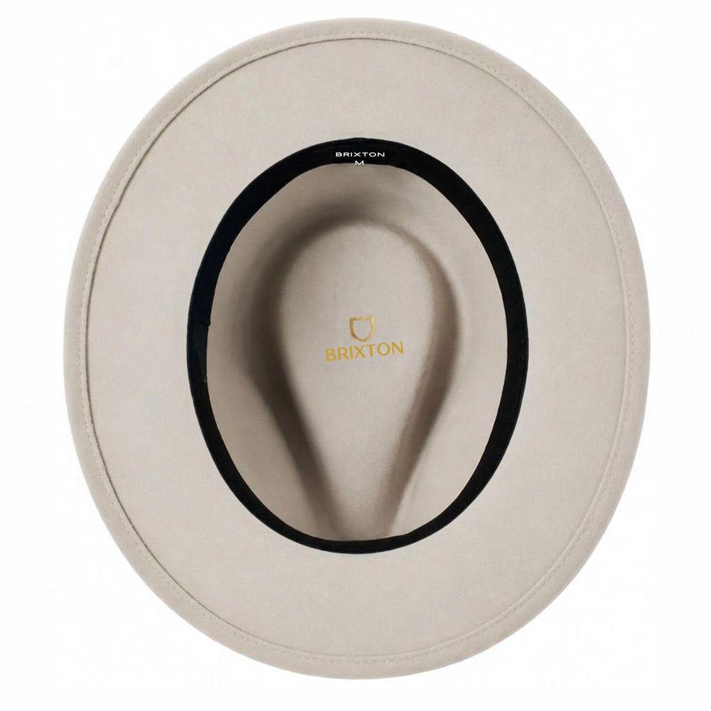 Brixton Messer Fedora Beige Cream