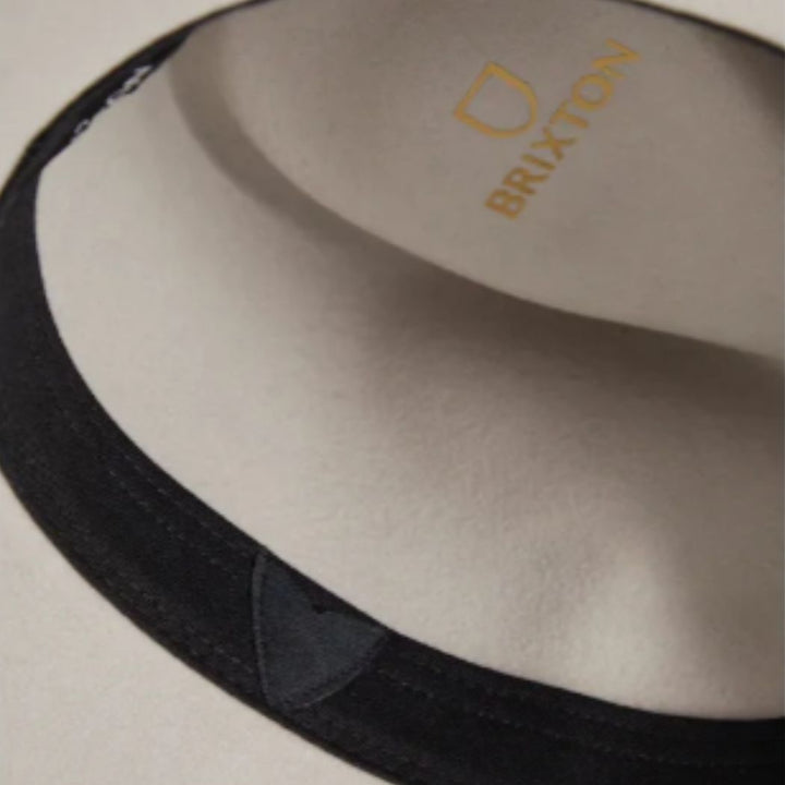 Brixton Messer Fedora Beige Cream