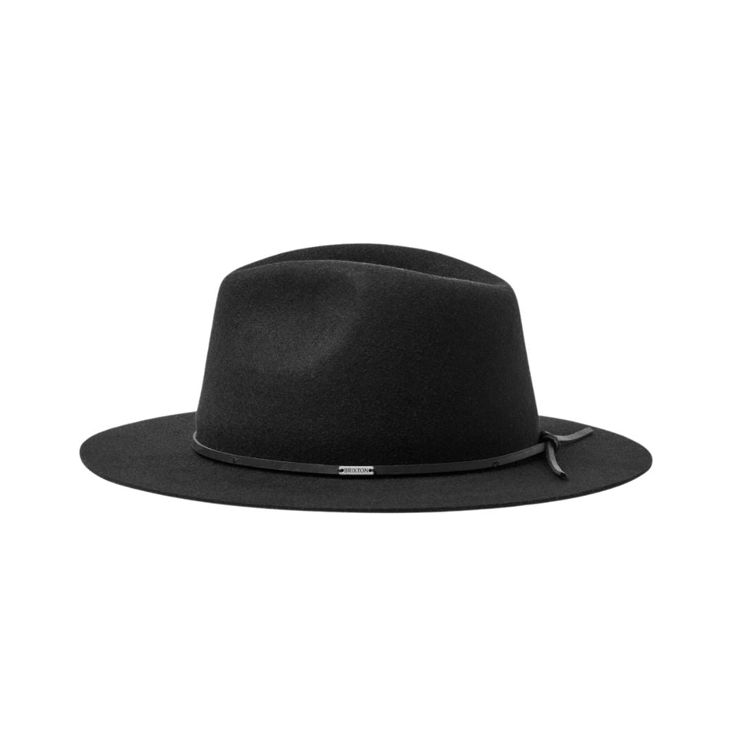 Brixton Wesley Fedora Black