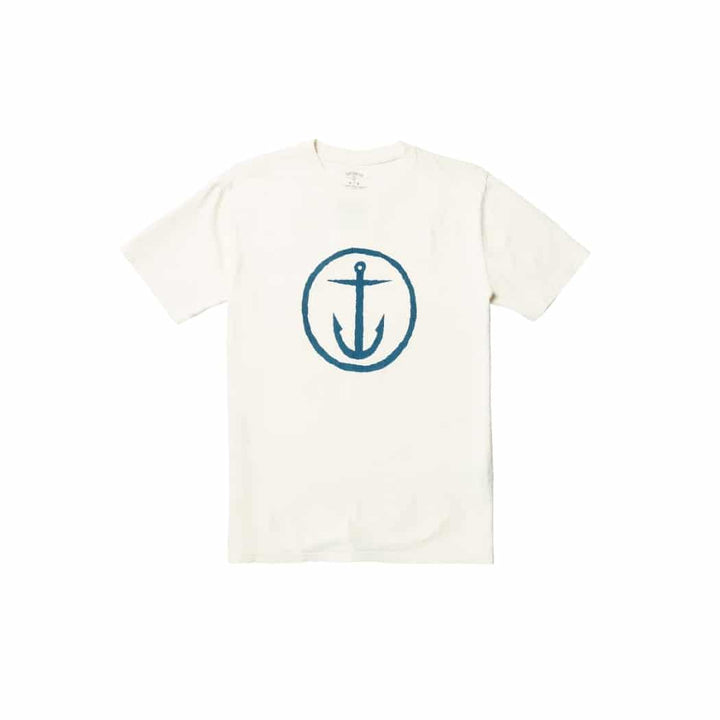 Captain Fin OG Logo Tee Vintage White