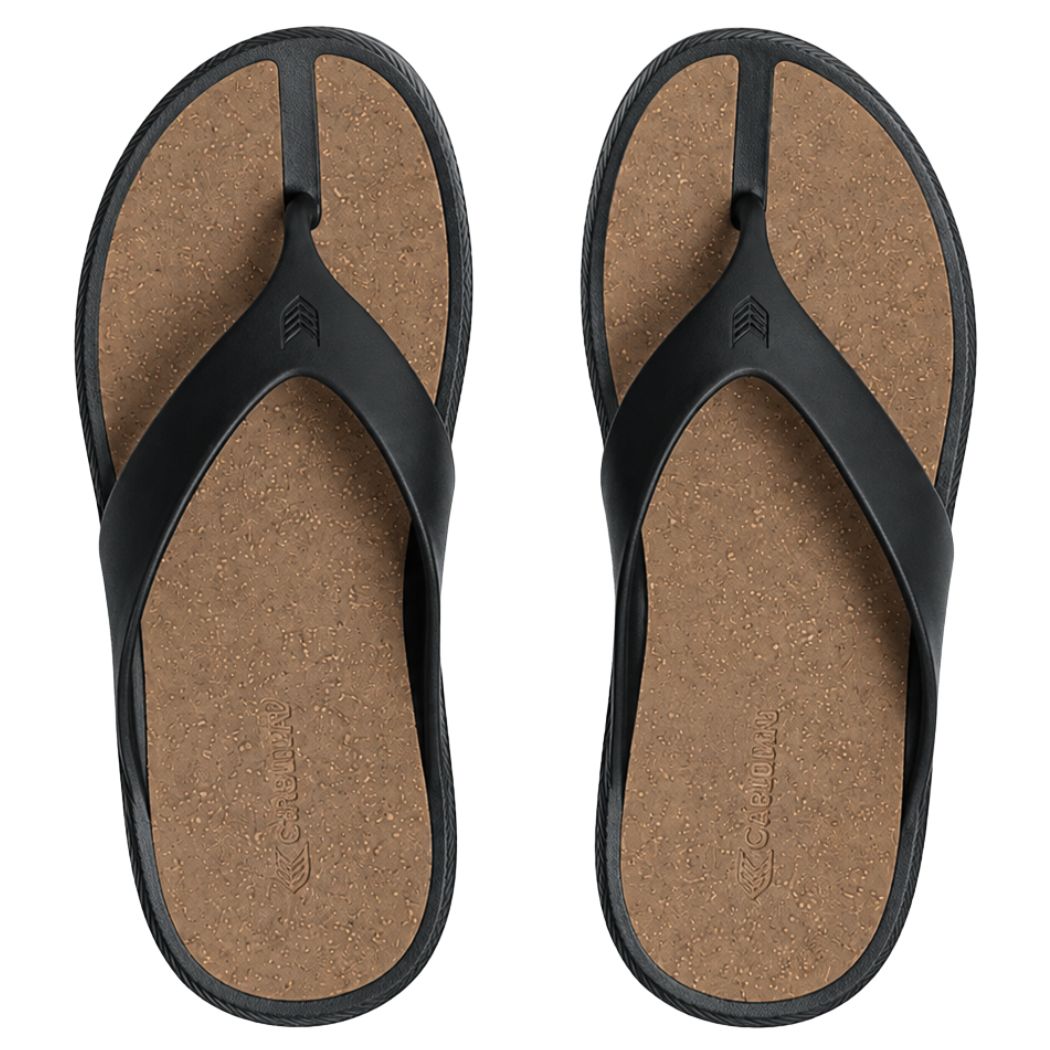 Cariuma Ibitu Thongs Black