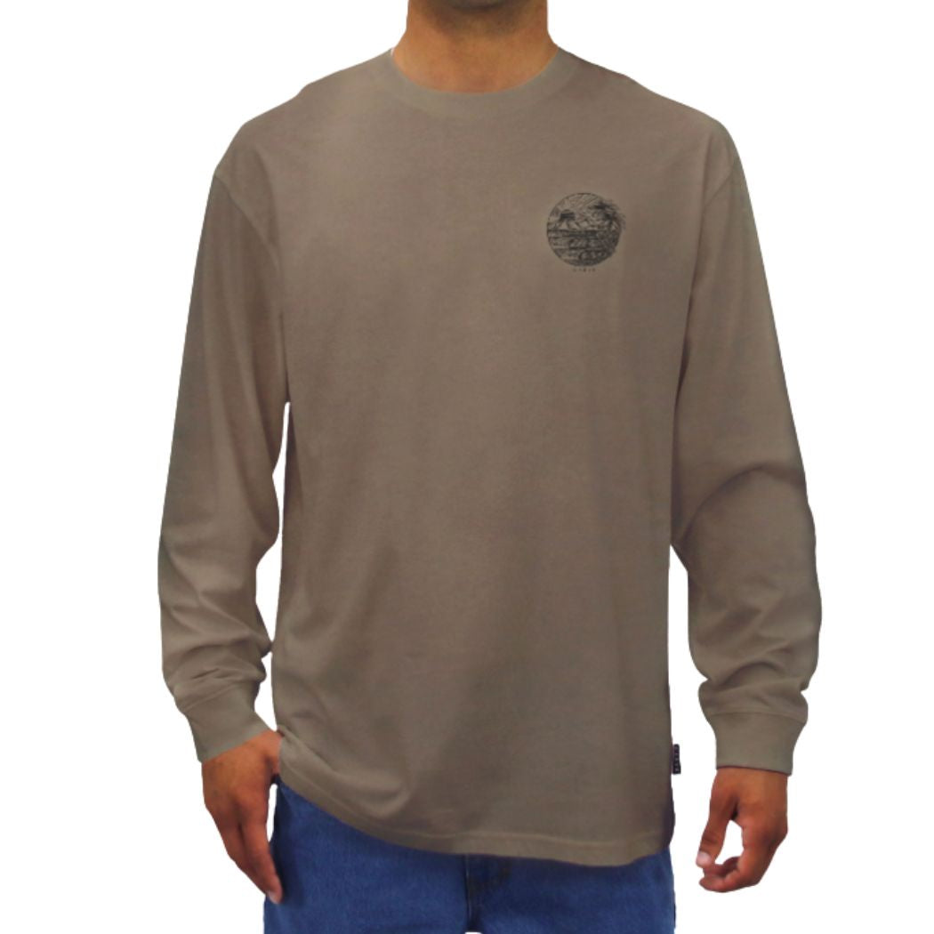 Carve Eventide Long Sleeve Tee Driftwood