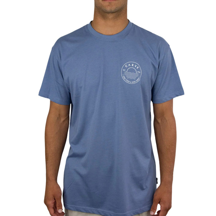 Carve High Tide Hulks Tee Moonlight Blue