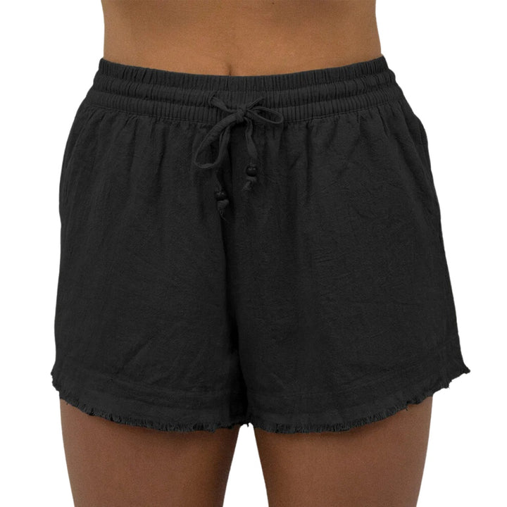 Carve Kauai Womens Beach Short Black