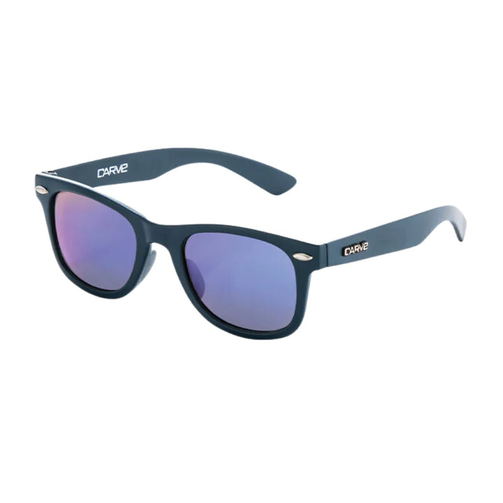 Carve Kids Digger Iridium Matte Navy Sunglasses