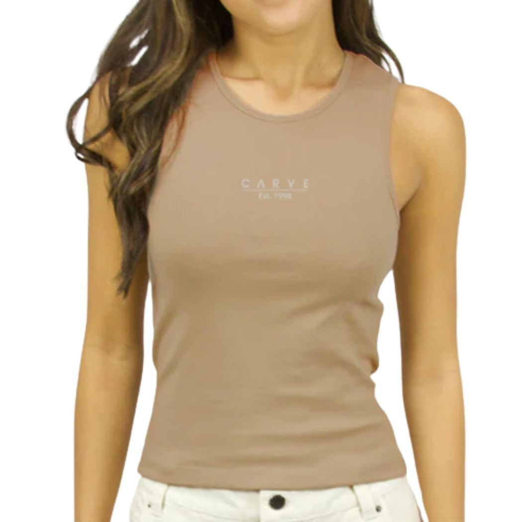 Carve Moda Womens Tank Top Nude