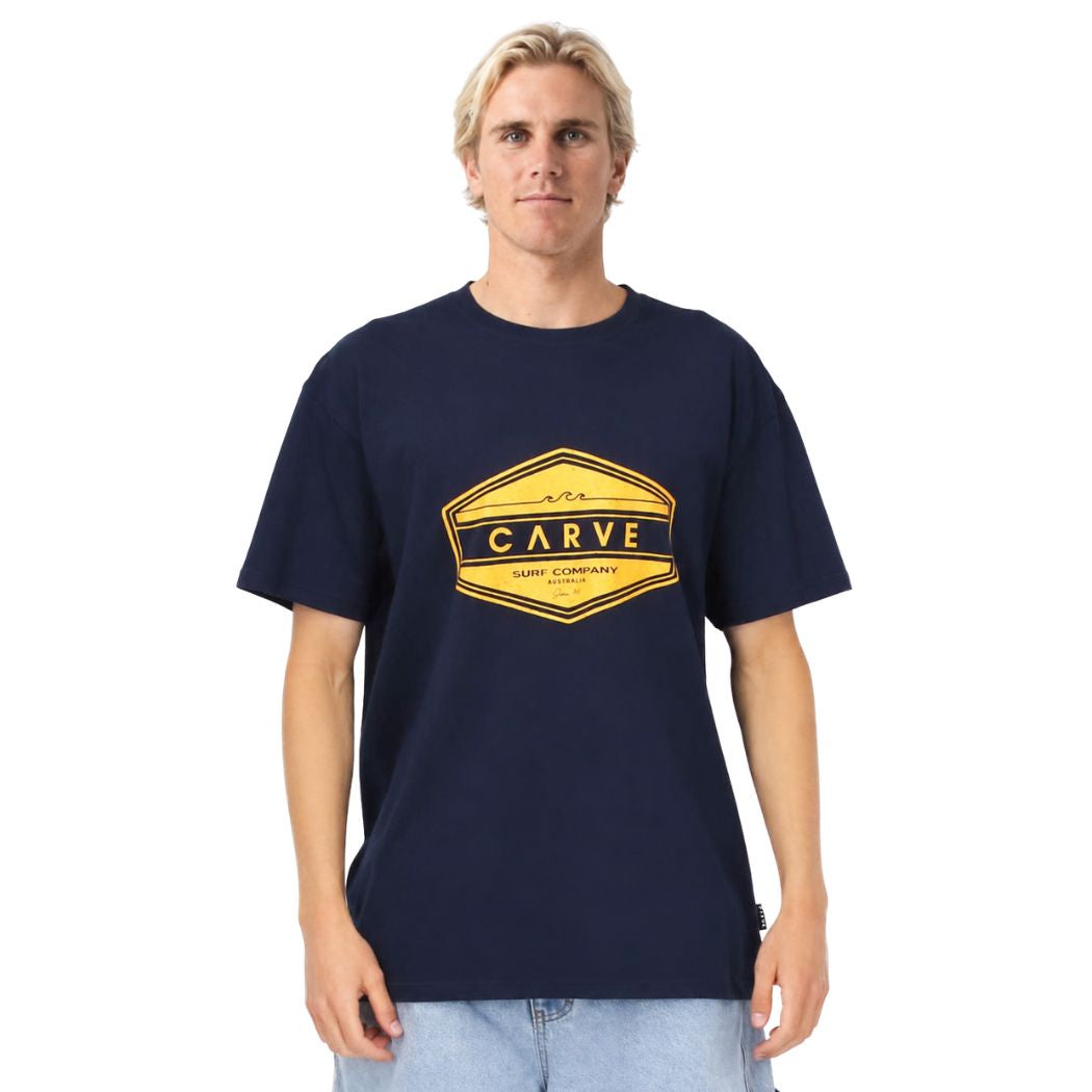 Carve Prime Hulks Basic Tee Navy