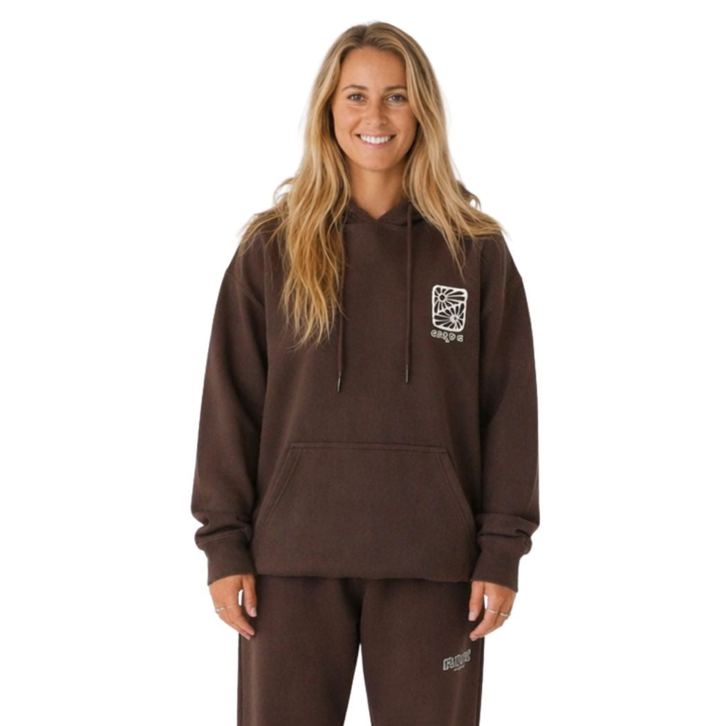Carve Raes Hoodie Chocolate
