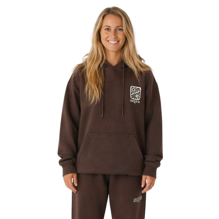 Carve Raes Hoodie Chocolate
