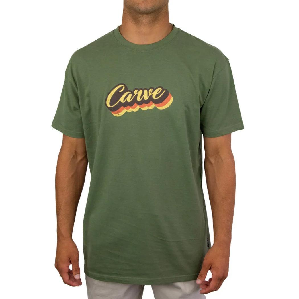 Carve Vantage Hulk Tee Clover Green