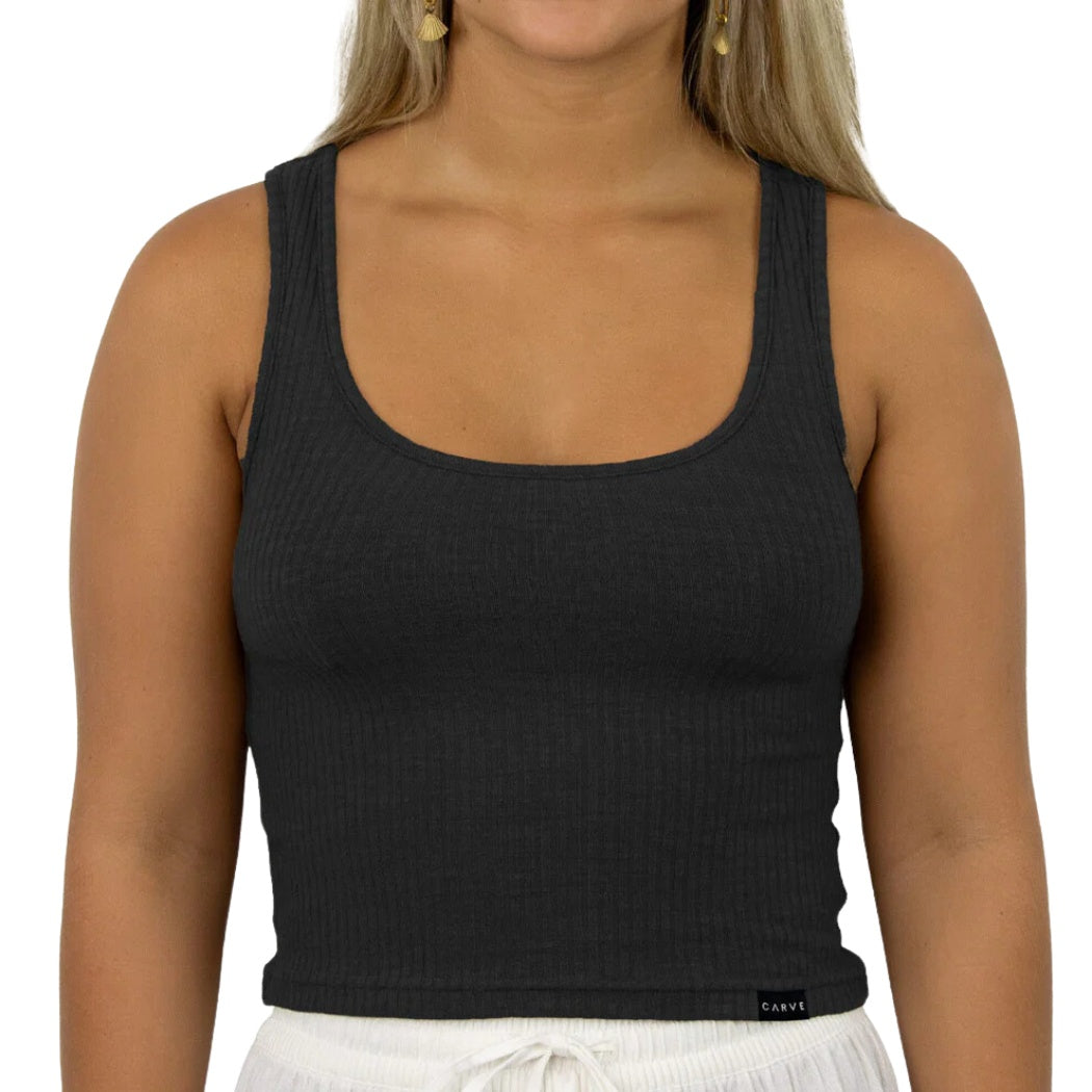 Carve Zulu Womens Tank Top Black