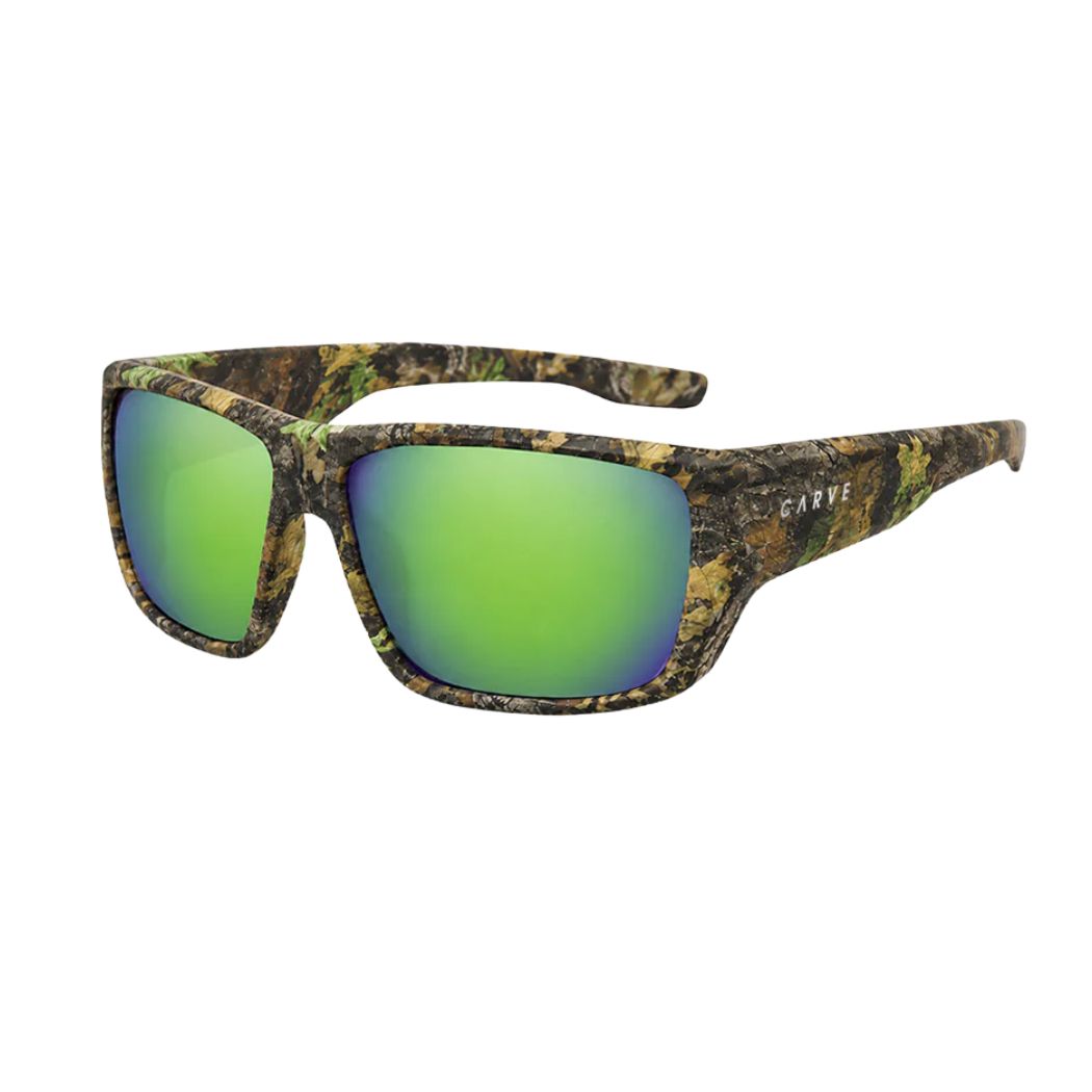 Carve Airborne Matte Camo Green Iridium Polar