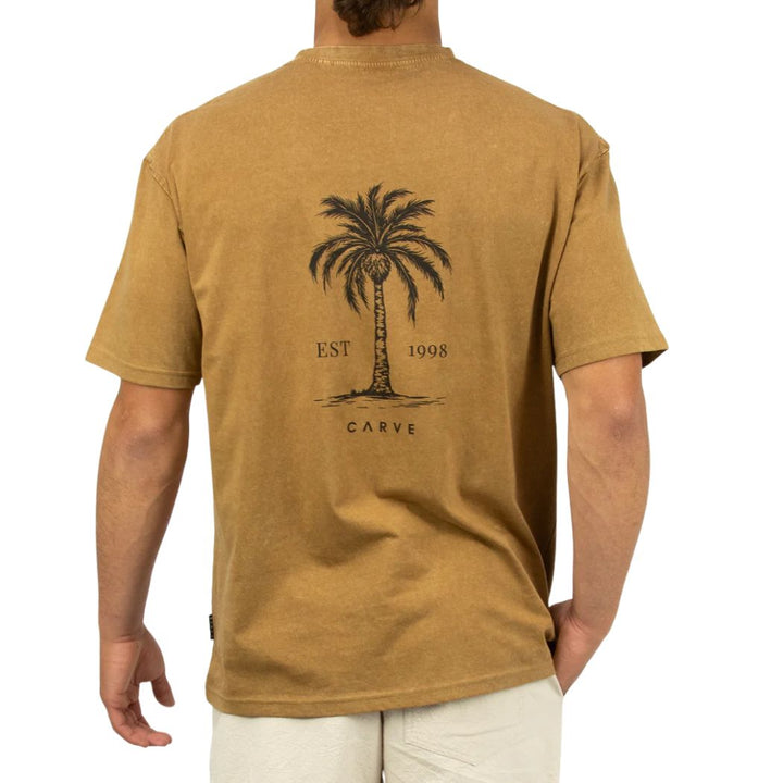 Carve Areca Hulks Oversized Tee Mustard