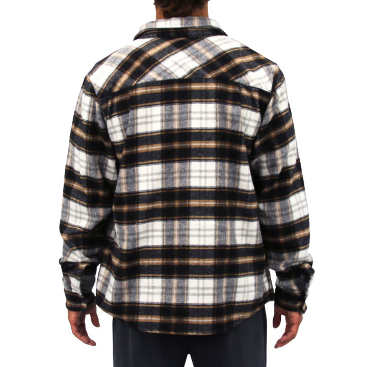 Carve Denver Flannel Shirt Muted Charcoal