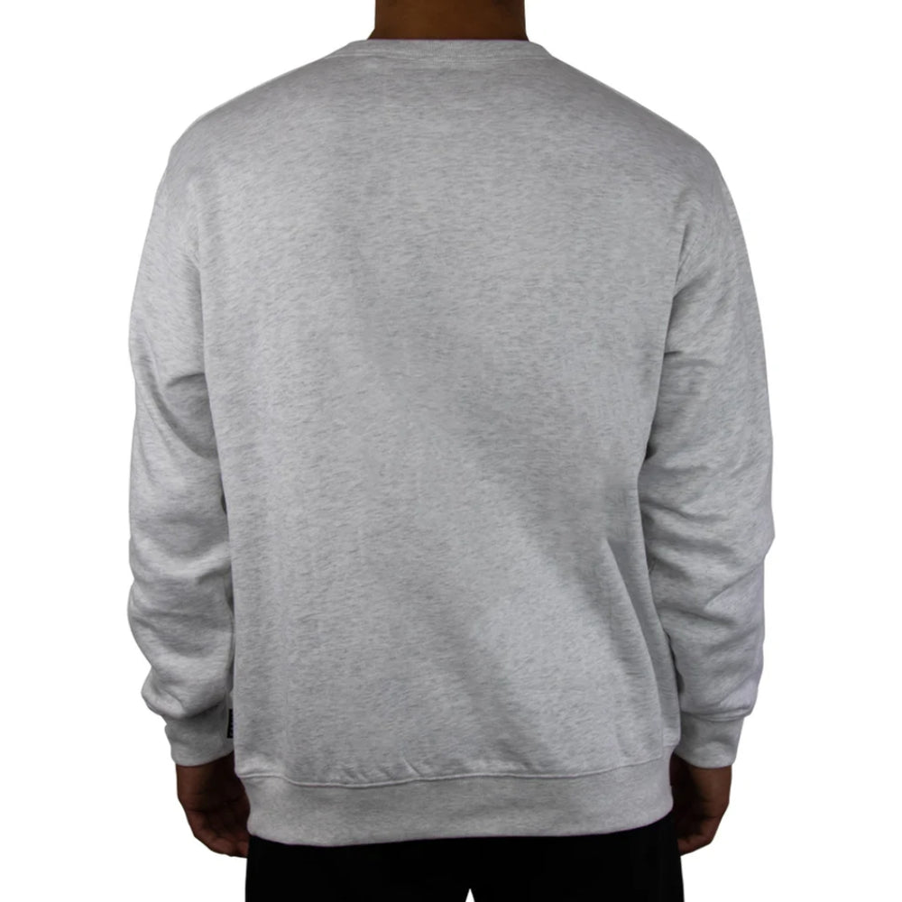  Carve Highway Hulks Crew Neck Jumper White Marle