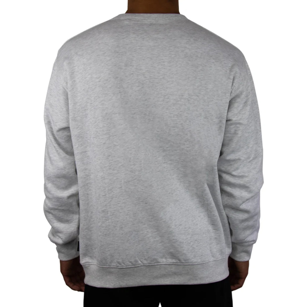  Carve Highway Hulks Crew Neck Jumper White Marle
