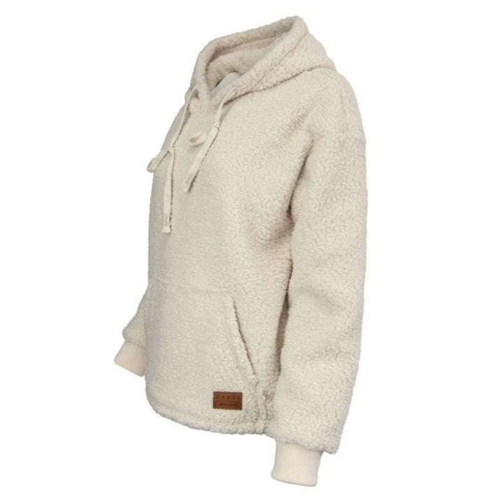 Carve Jasper Girls Polar Hoodie Natural Beige