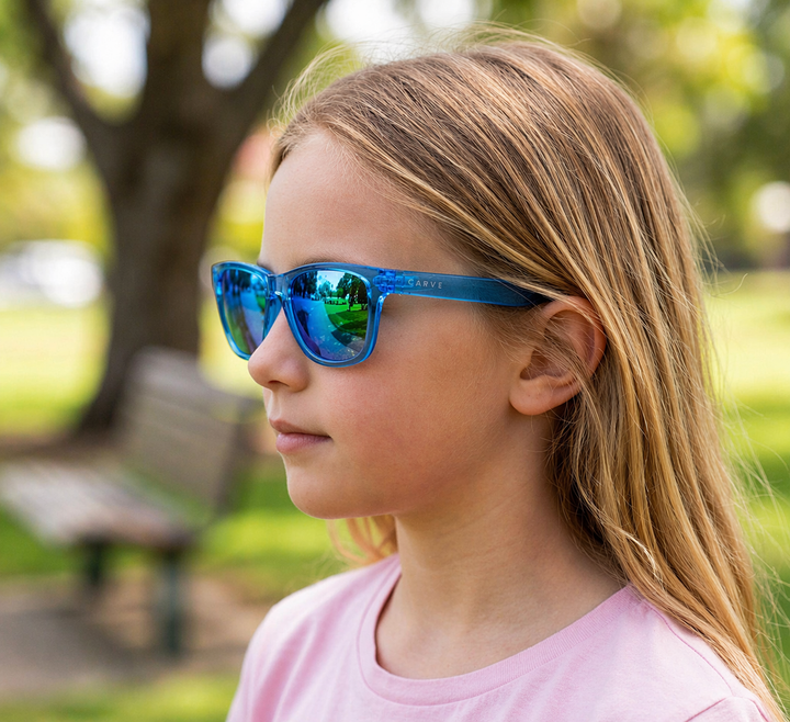 Carve Kids Cali Crystal Blue Grey Iridium