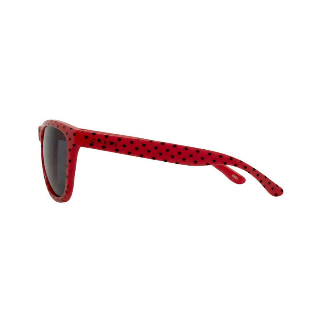 Carve Kids Cali Gloss Red Hearts Grey Lens