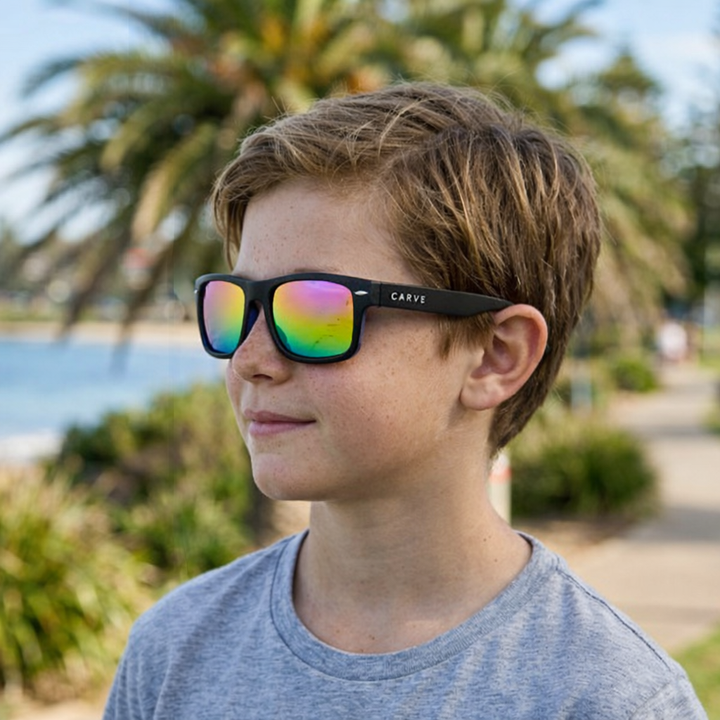 Carve Kids Digger Matt Black Iridium 