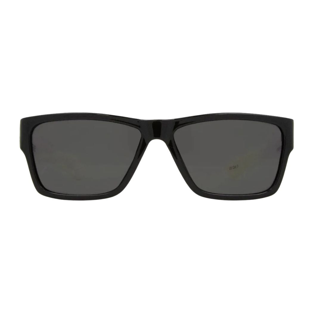Carve Kids Stinger Black White Gloss Sunglasses
