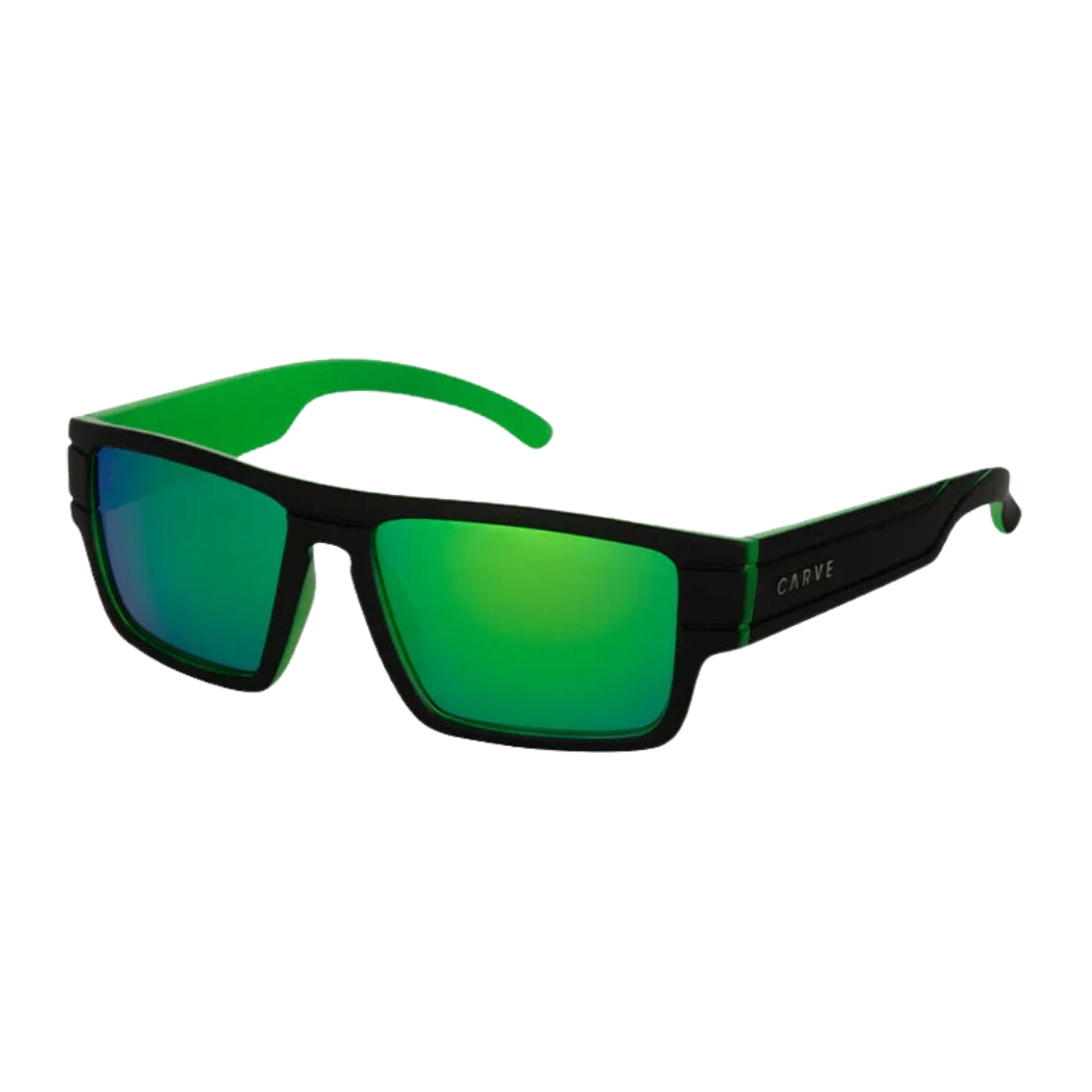 Carve Kids Sublime Jr Matte Black Lime Grey