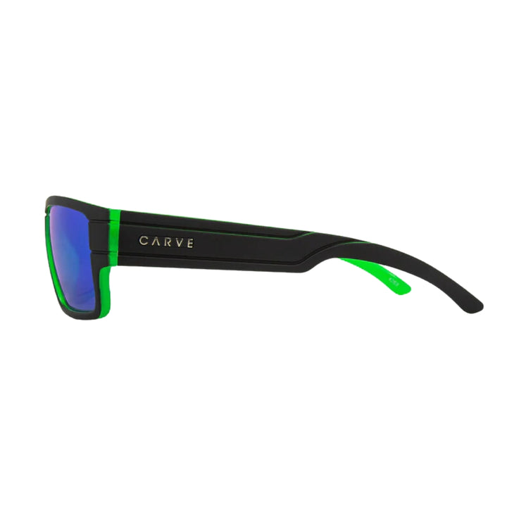 Carve Kids Sublime Jr Matte Black Lime Grey