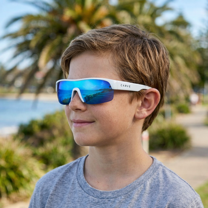 Carve Kids Velocity Gloss White Iridium 