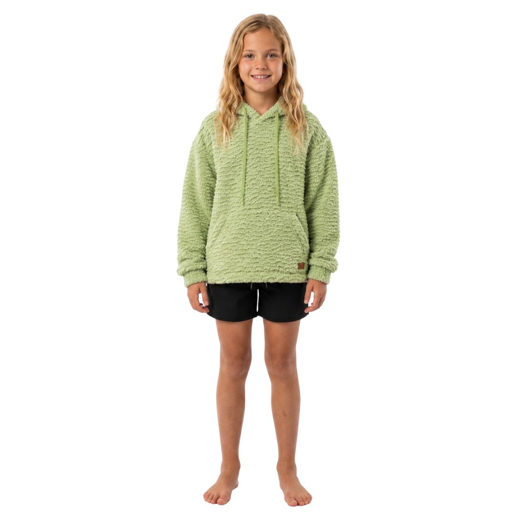 Carve Myki Girls Hoodie Pistachio