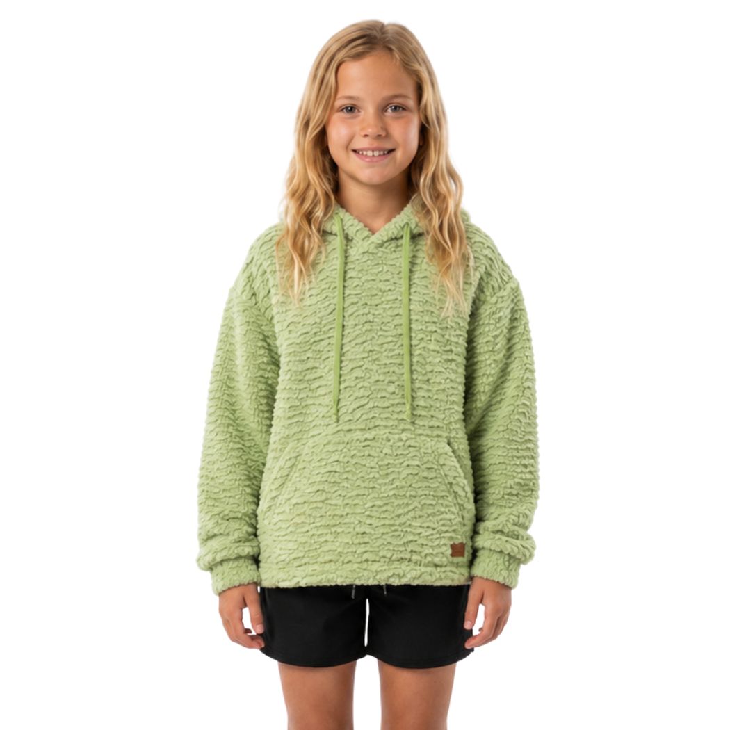 Carve Myki Girls Hoodie Pistachio