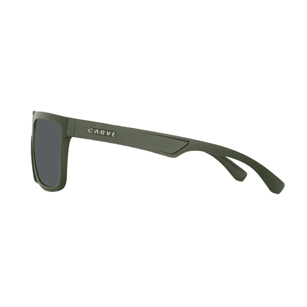 Carve Phenomenon Matte Translucent Moss Green Frame Grey Lens
