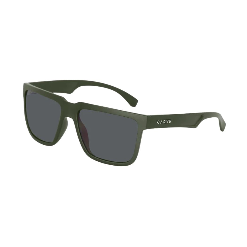 Carve Phenomenon Matte Translucent Moss Green Frame Grey Lens