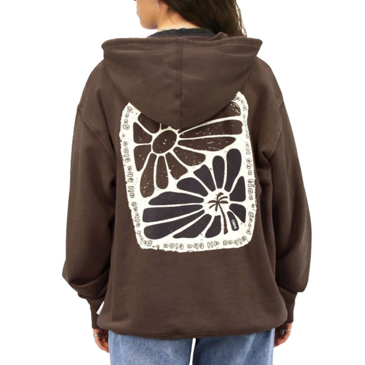 Carve Raes Hoodie Chocolate