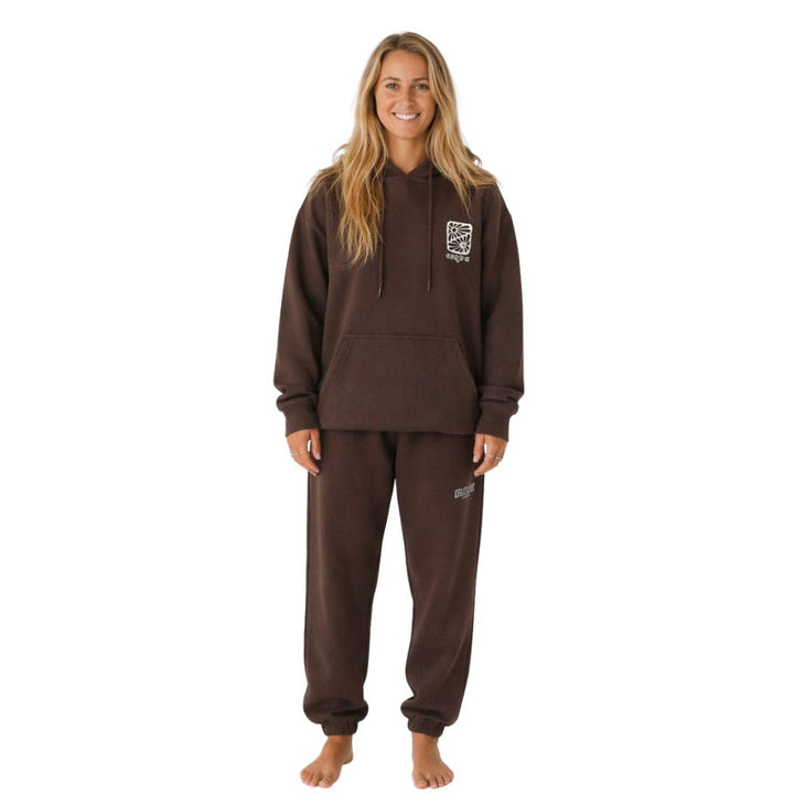 Carve Raes Hoodie Chocolate