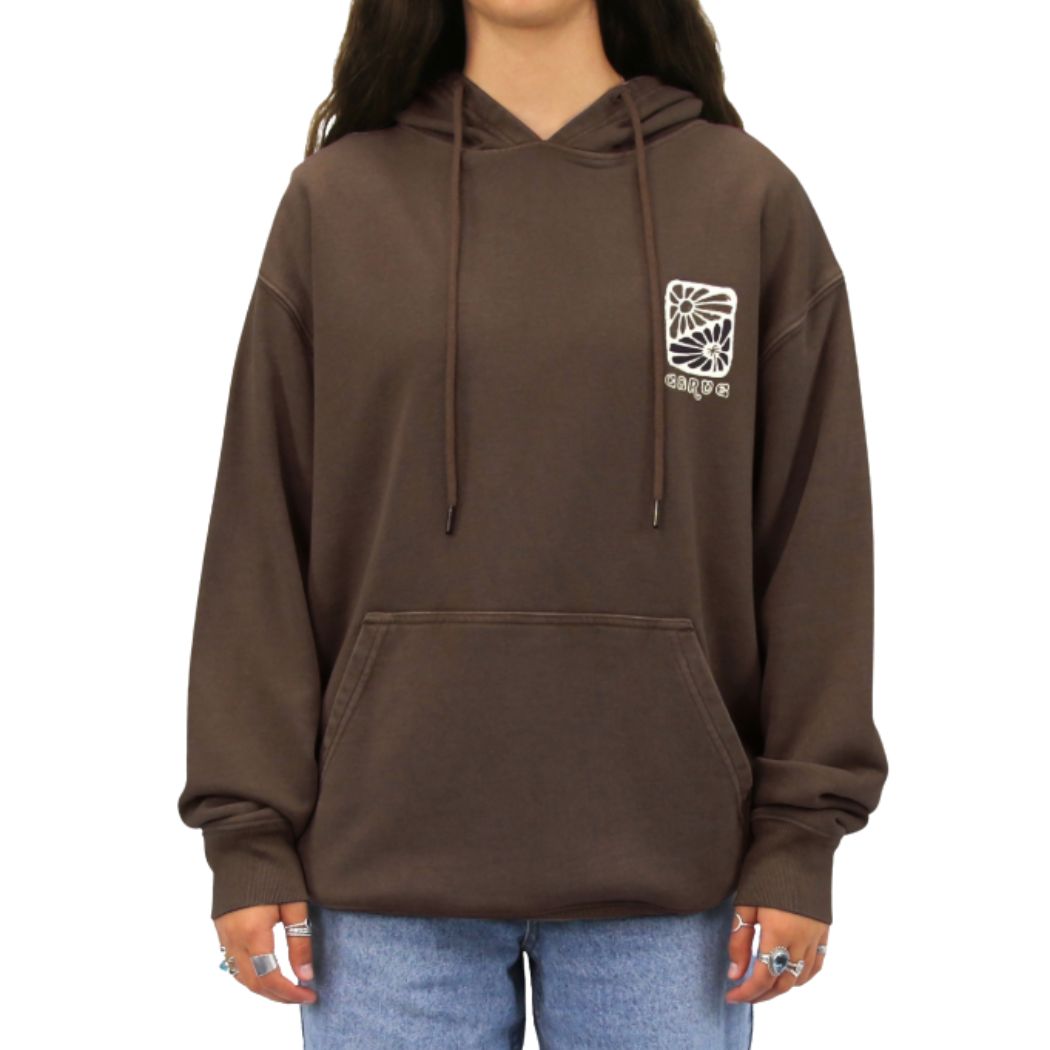 Carve Raes Hoodie Chocolate