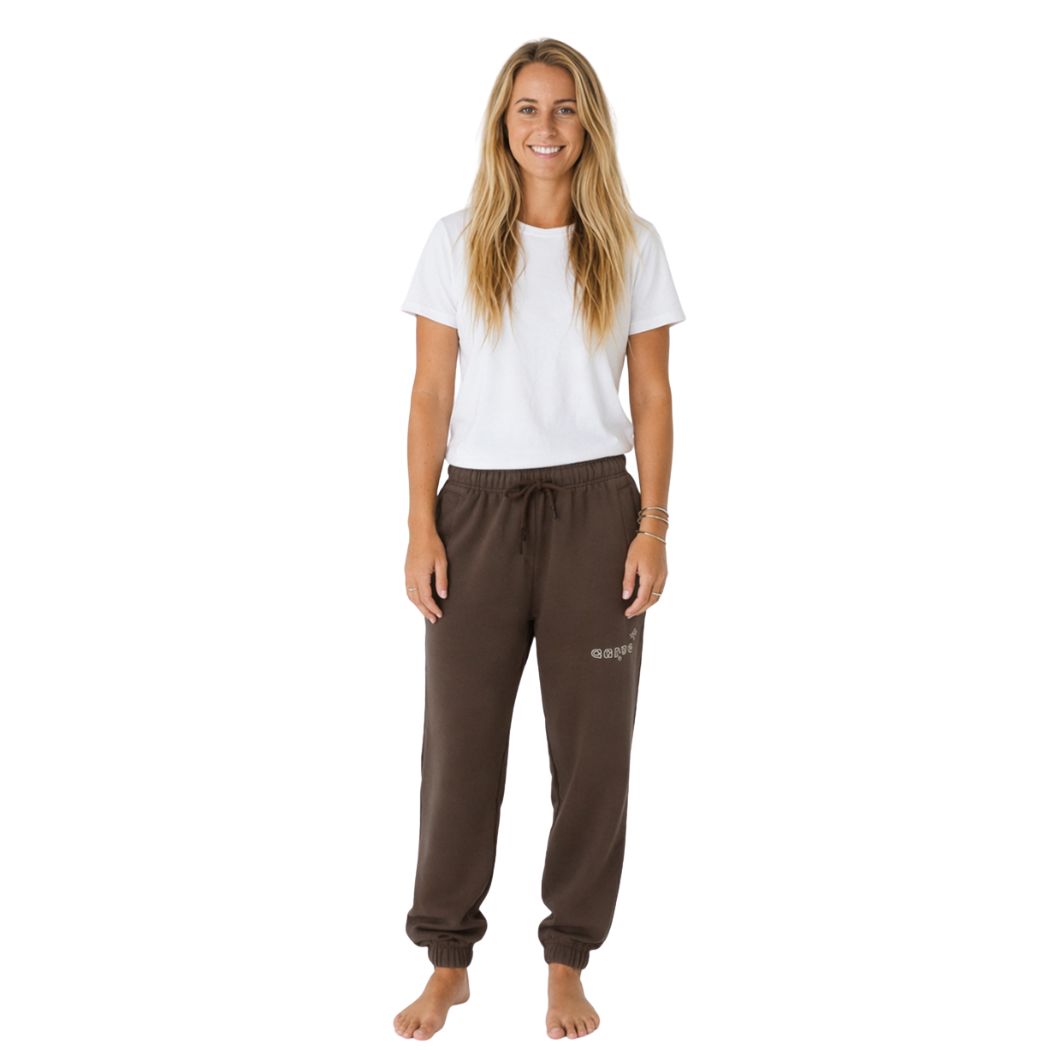 Carve Raes Trackpants Chocolate
