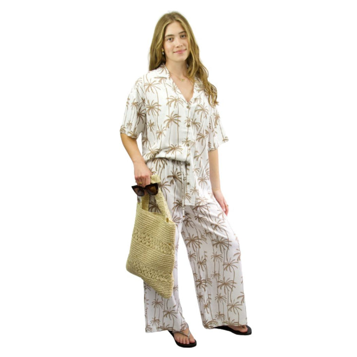 Carve Sobi Womens Beach Pant White